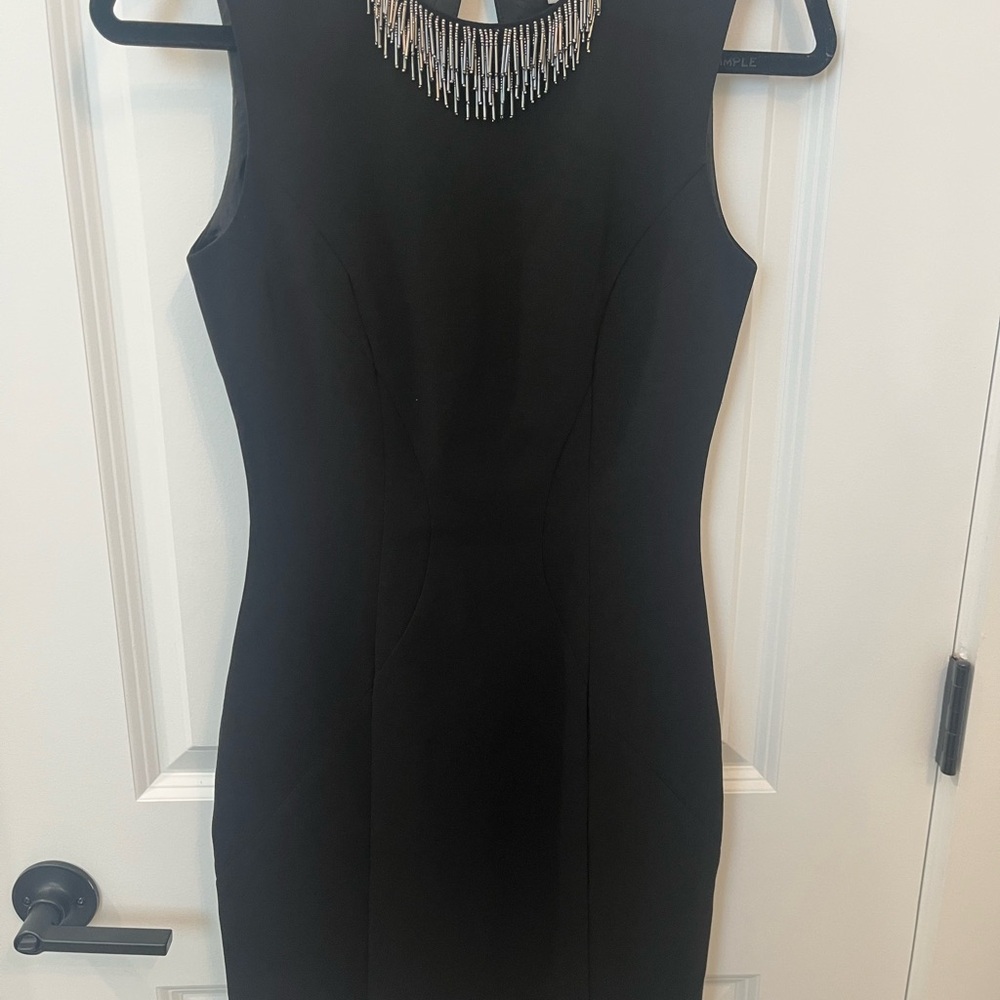 H&M Black Mini Dress